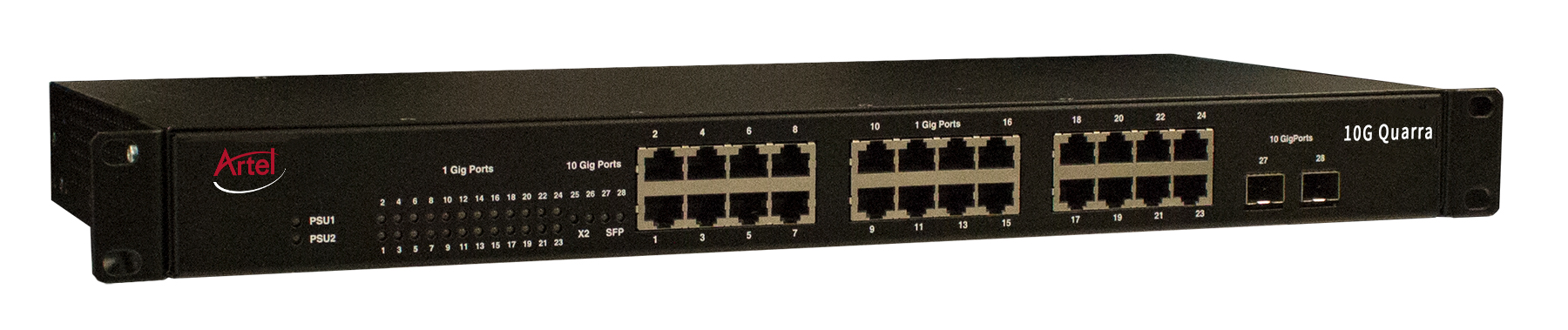 Quarra 10G PTP Ethernet Switch Left med